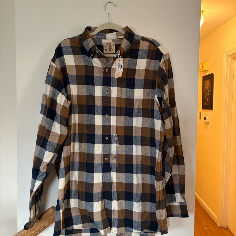 NWT RedHead Men's Flannel - LT